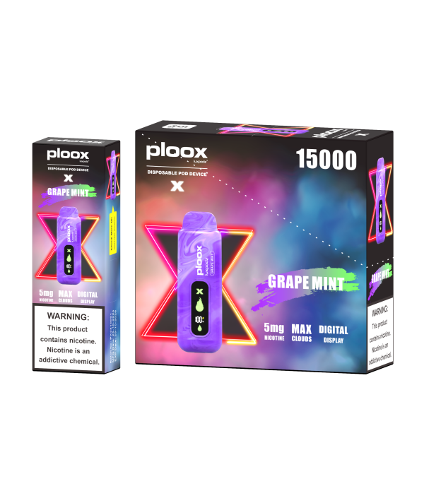 Ploox Disposable Hookah 15k Puffs